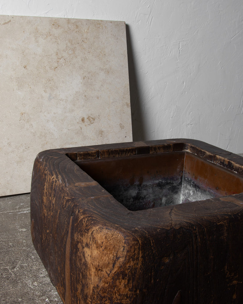 
                  
                    Old Marble and Wood Table
                  
                