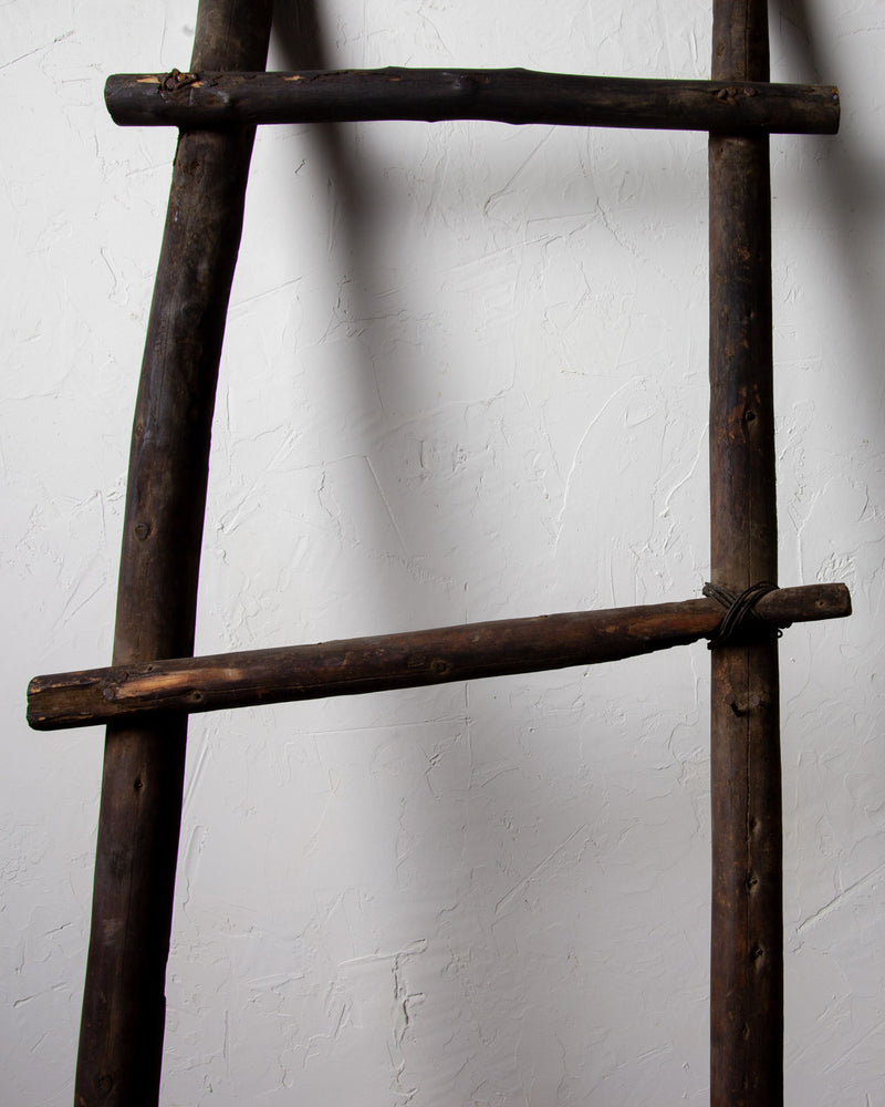 
                  
                    Old Black Rustic Ladder
                  
                