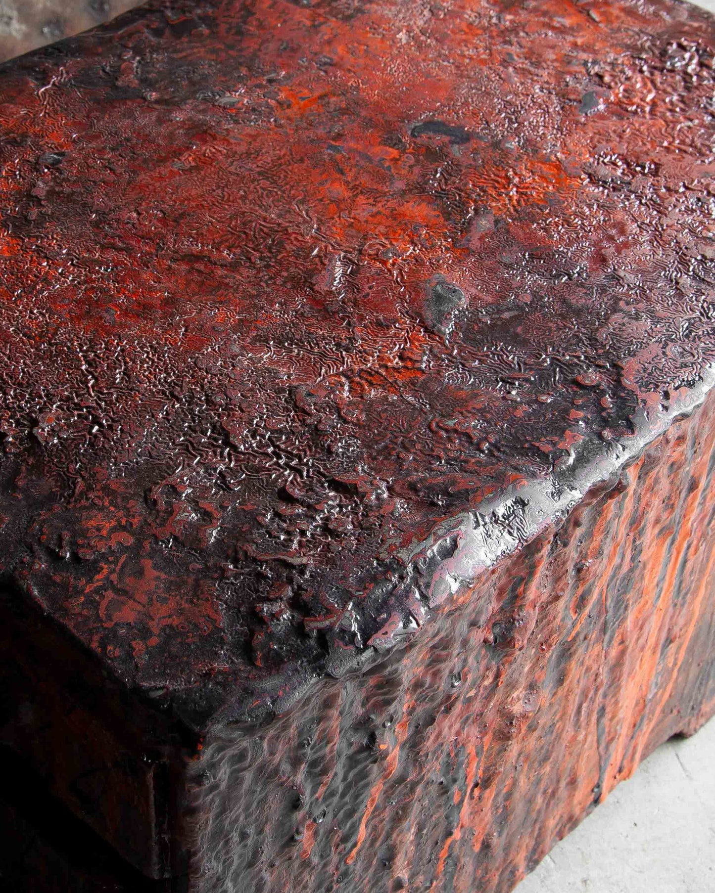 
                  
                    Old Abstract lacquer Drawer
                  
                
