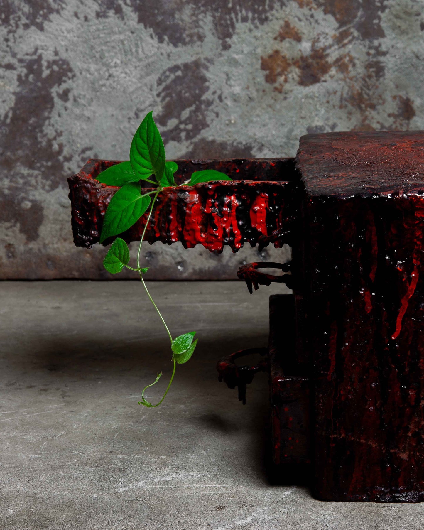 
                  
                    Old Abstract lacquer Drawer
                  
                