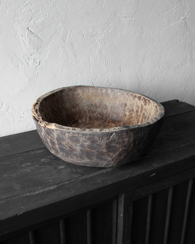 
                  
                    Old Hand Carved Wooden Bowl
                  
                