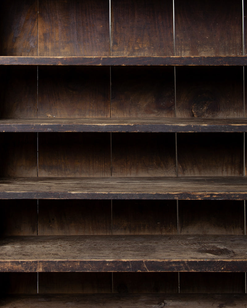 
                  
                    Old Black Wood Shelf
                  
                
