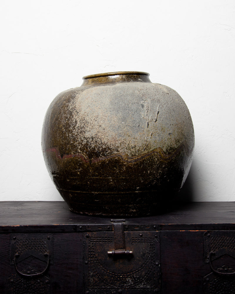 
                  
                    Old "Karatsu" Pot
                  
                