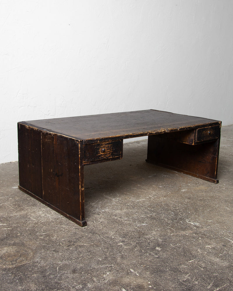 
                  
                    Old Wooden Simple Low Desk
                  
                